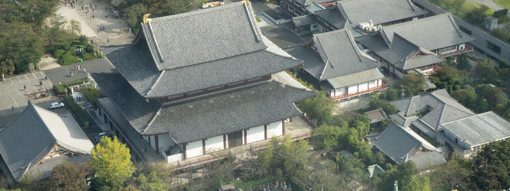 Lähistöllä oleva Zojoji- temppeli.